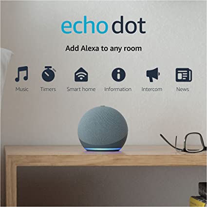 Echo (4ta Generación) | Con sonido de alta calidad, hub de smart home y  Alexa | Blanco